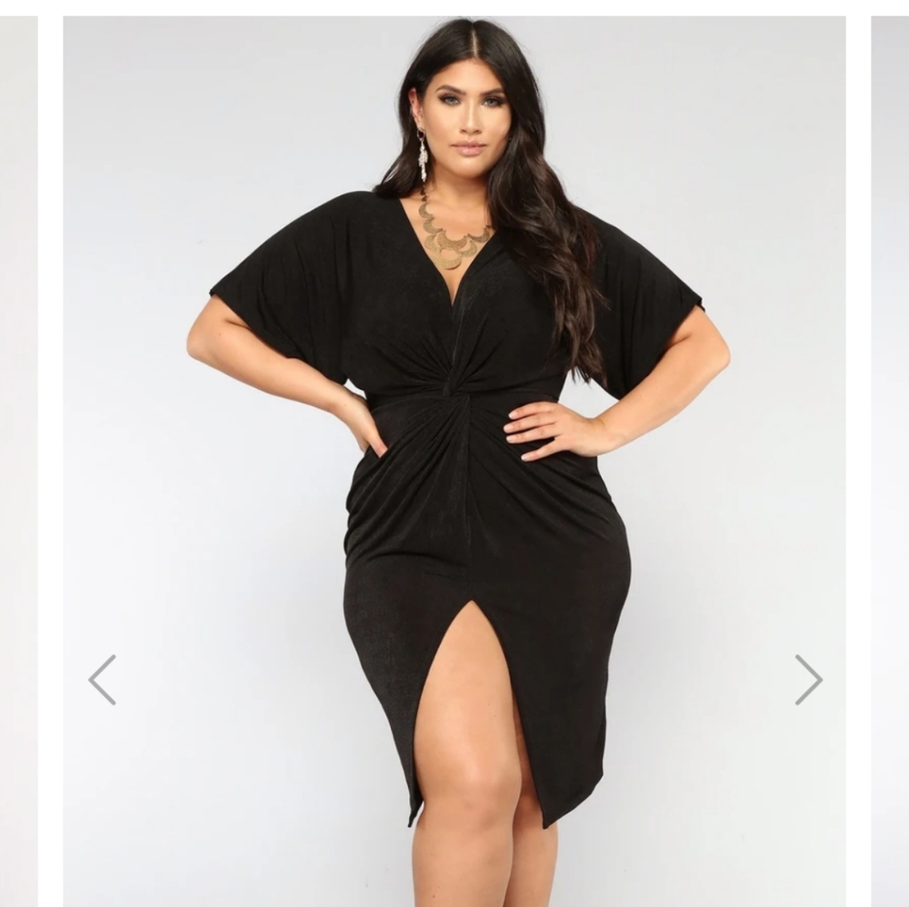 Fashion Nova full grown knot dress